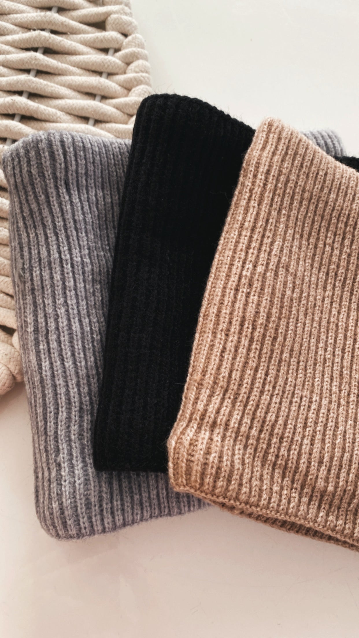 KINDER LOOP STRICK COSY