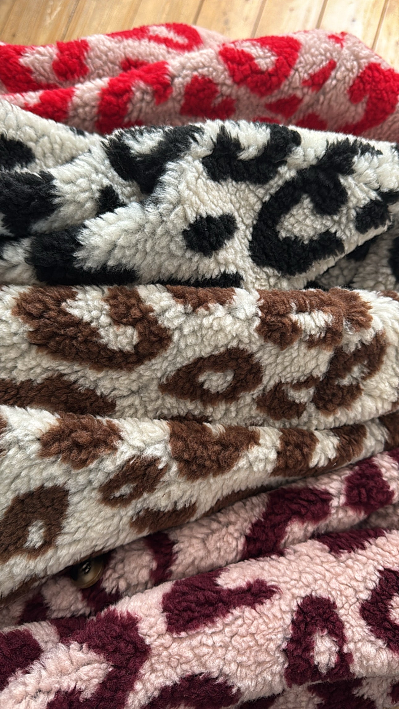 TEDDY Jacke LEO 4 Farben