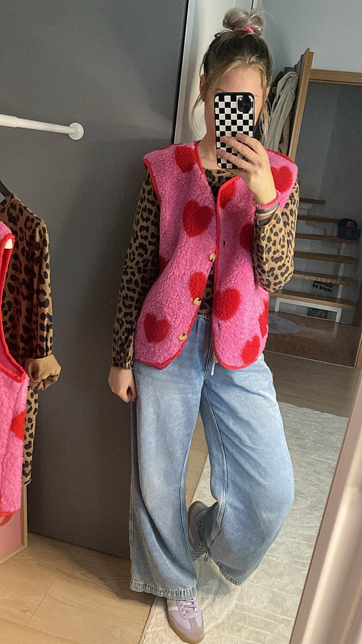 TEDDY Weste ärmellos Valentine