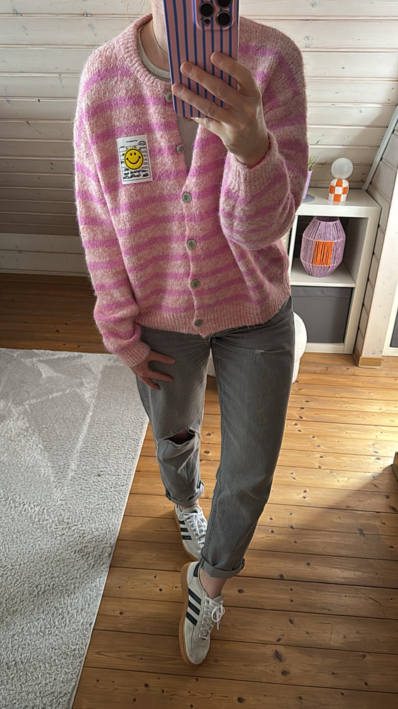 Cardigan COLOUR Block Onsesize