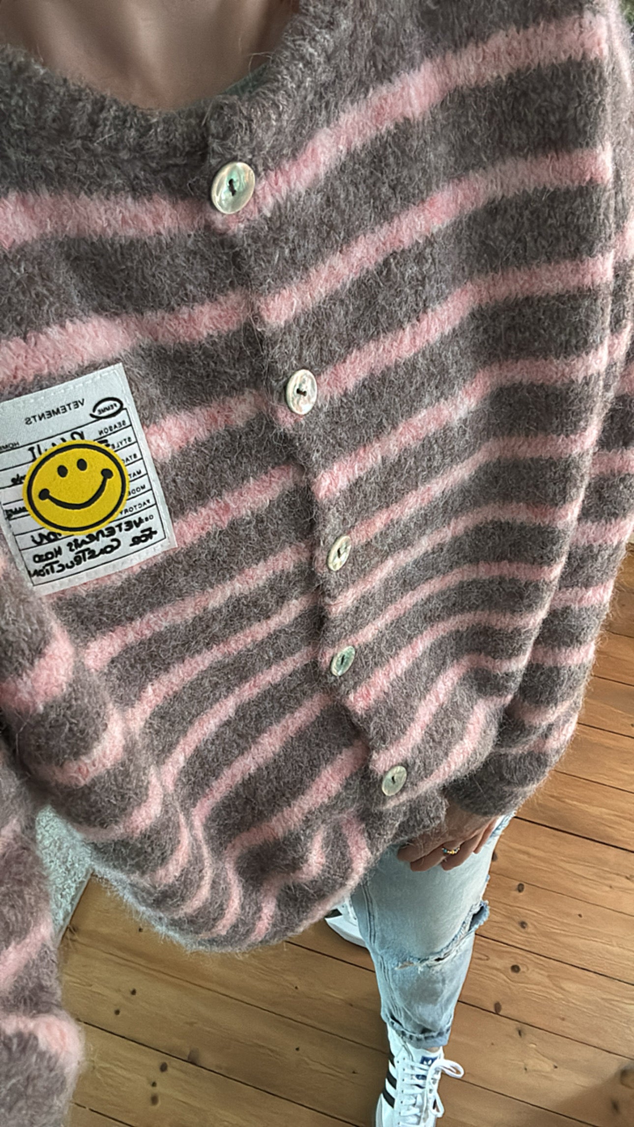 Cardigan COLOUR Block Onsesize