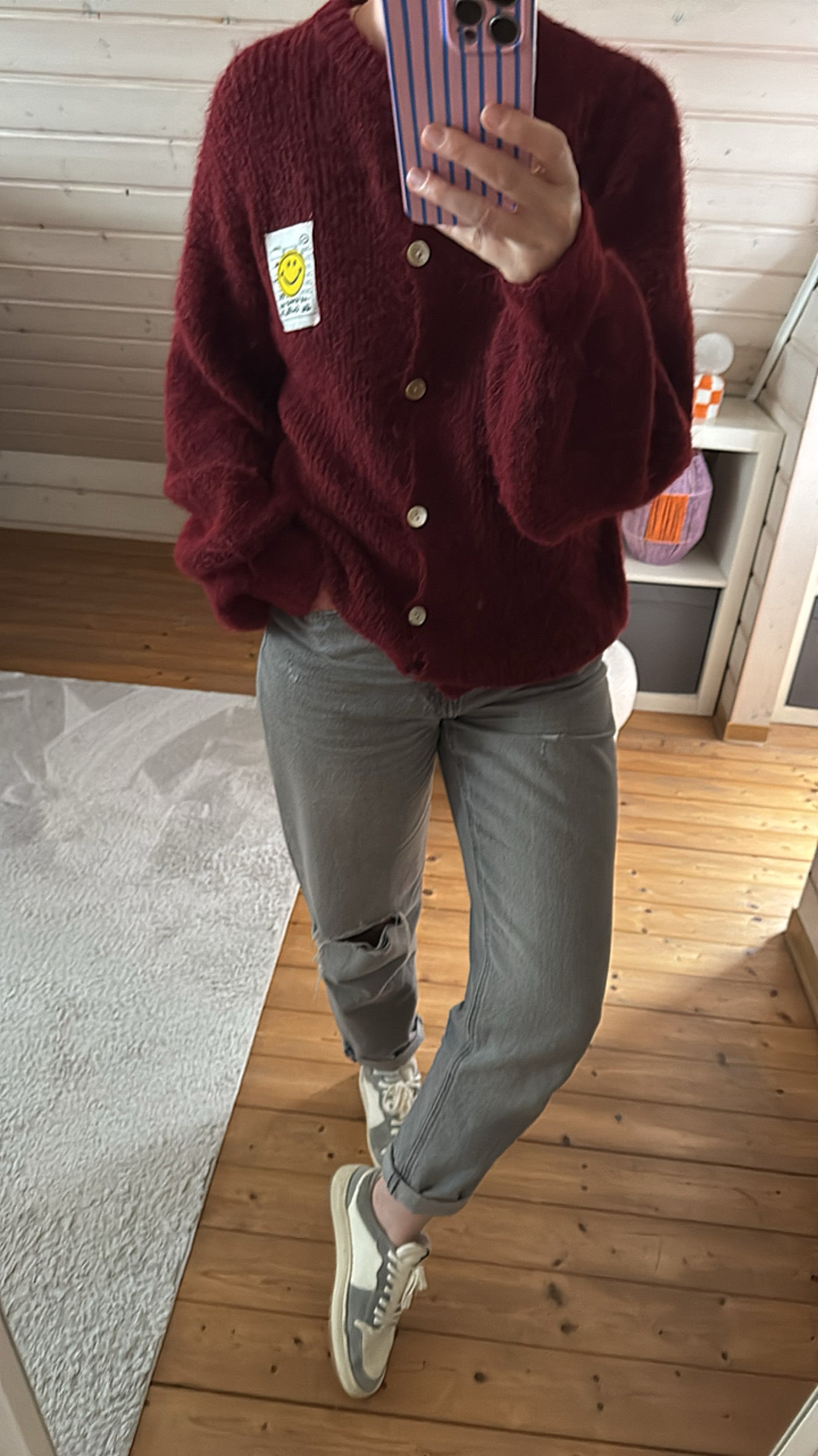 Strickjacke Cardigan Smile Onsesize