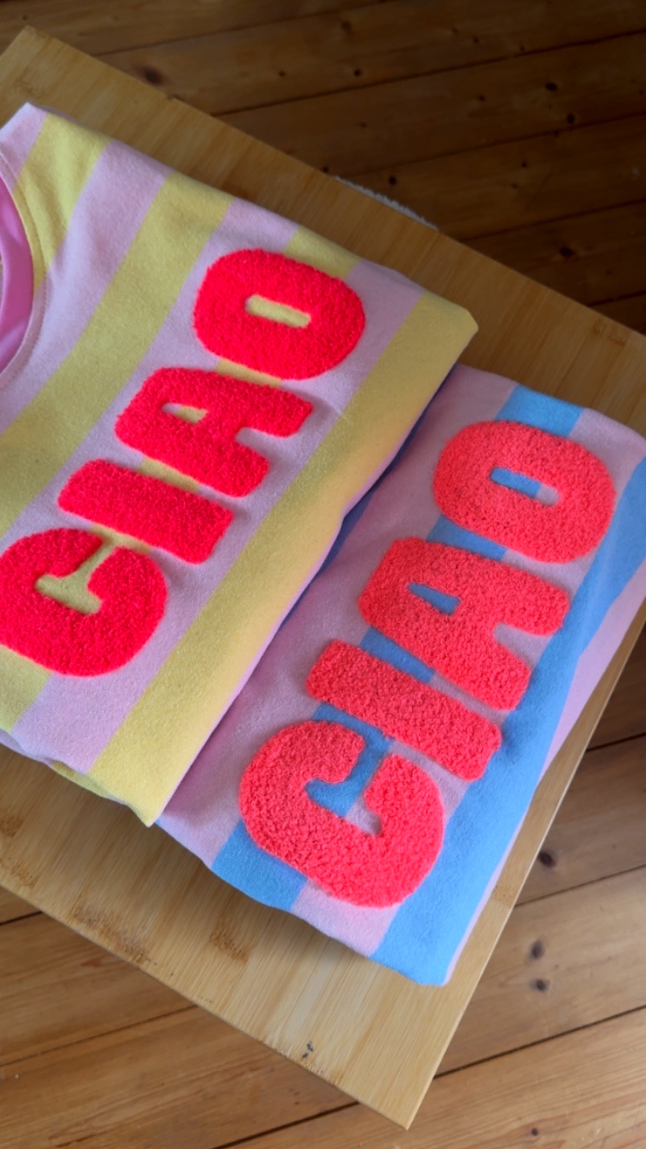 Streifen T-SHIRT PREMIUM / CIAO FLUFF