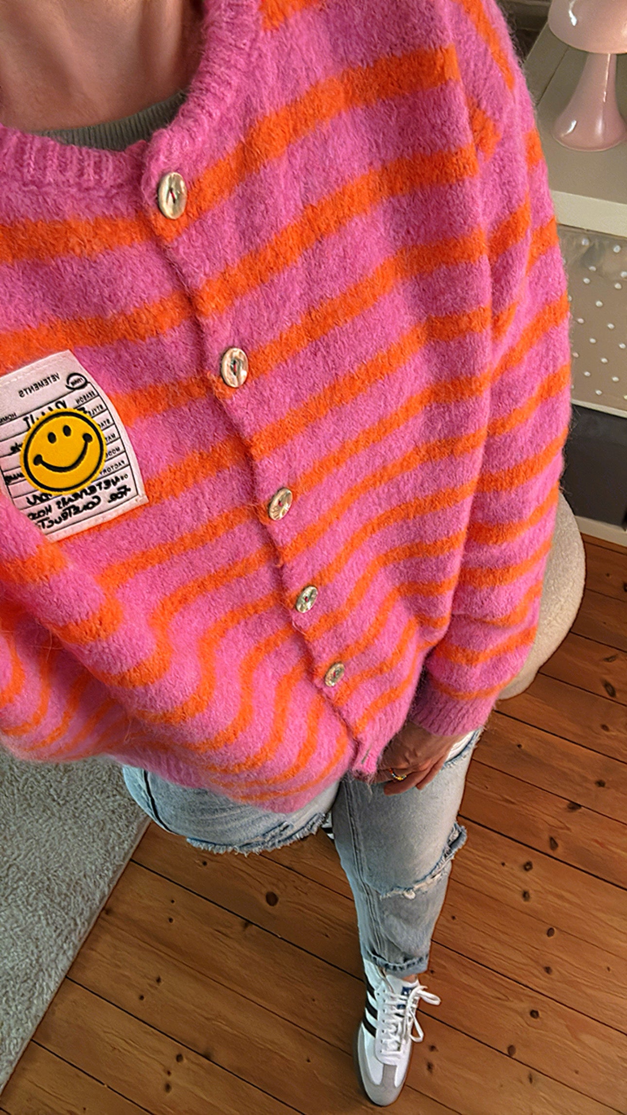 Cardigan COLOUR Block Onsesize