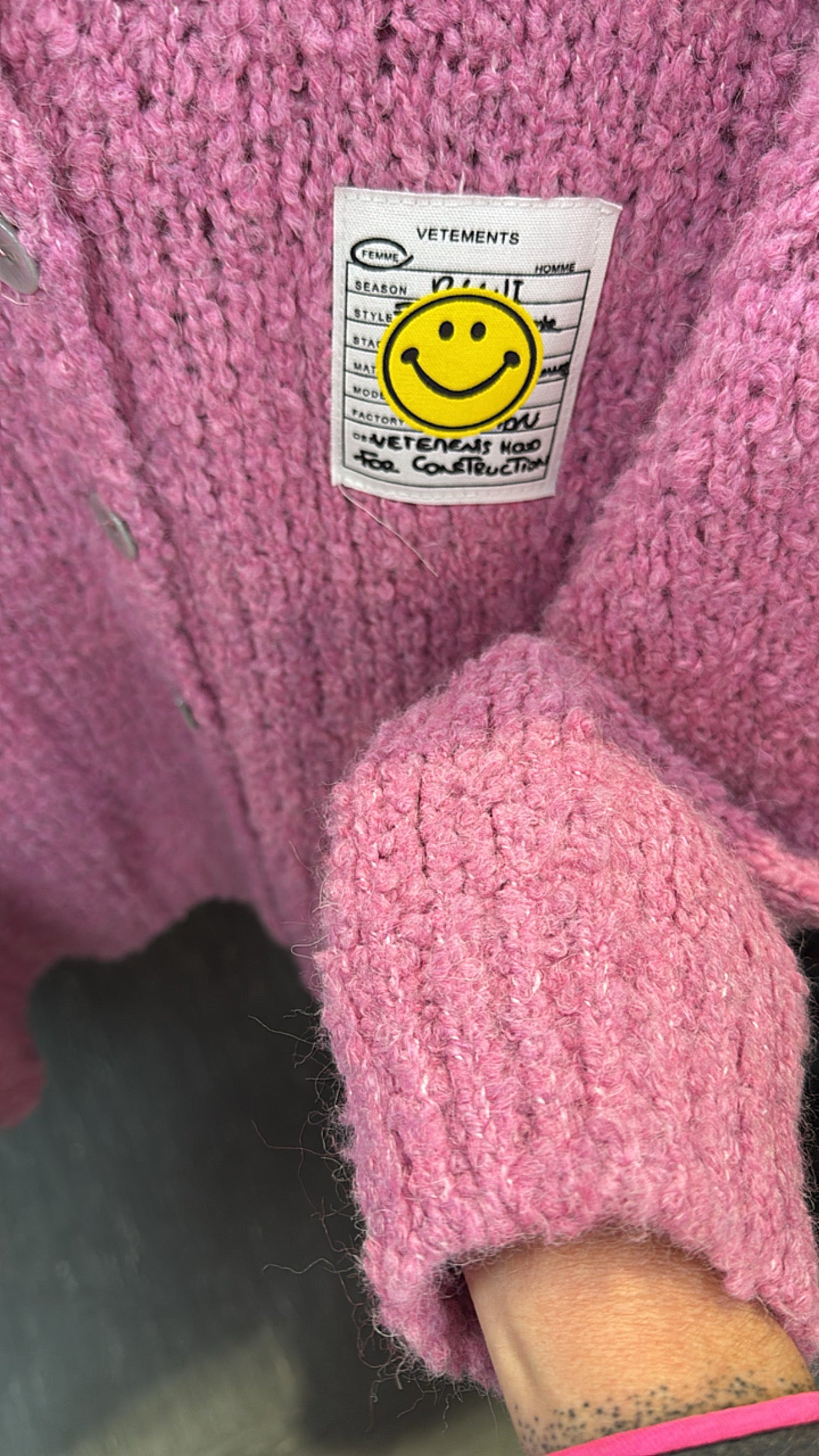 Cardigan Bouclé Onsesize