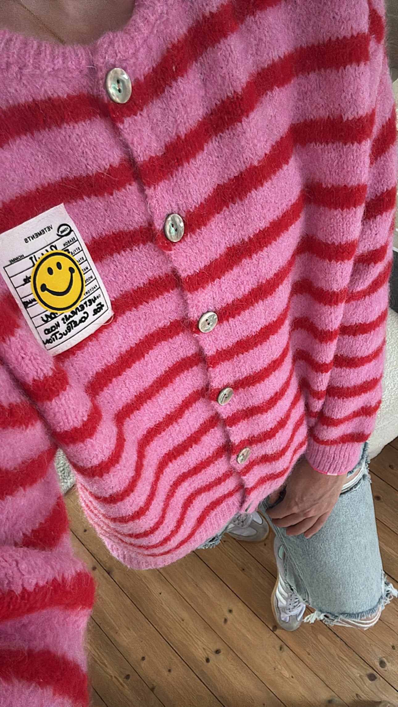 Cardigan COLOUR Block Onsesize