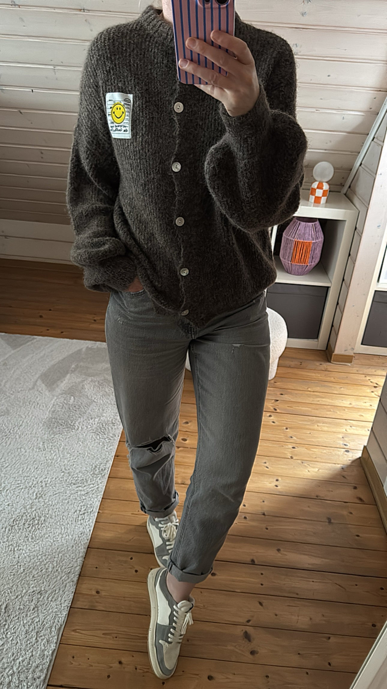 Strickjacke Cardigan Smile Onsesize