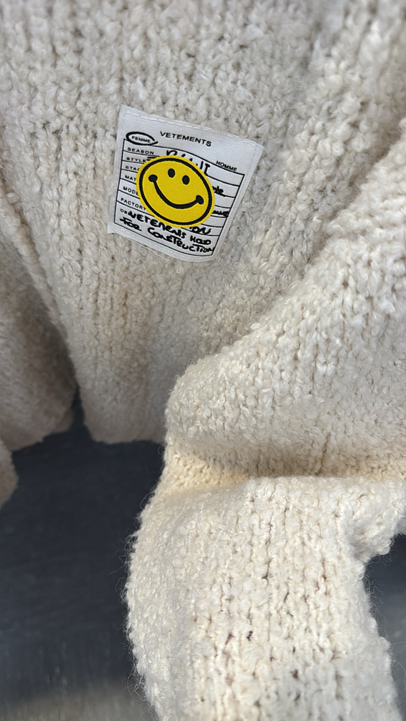 Cardigan Bouclé Onsesize
