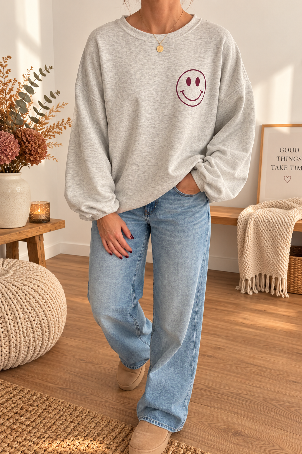 SWEATER PREMIUM HAPPY