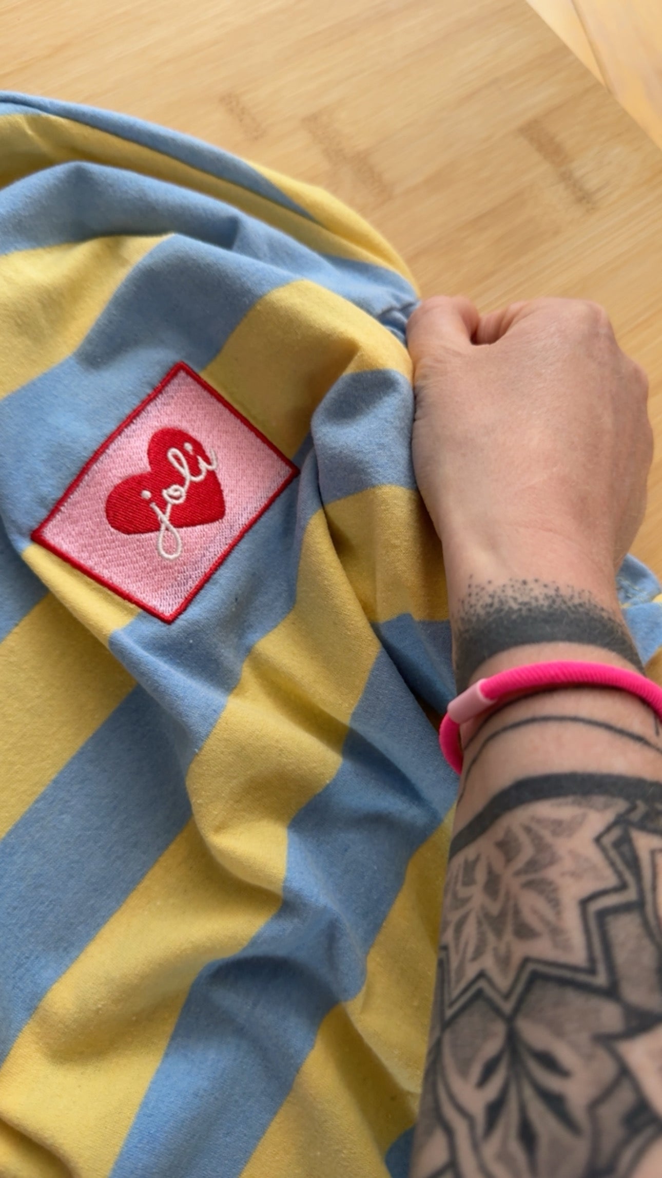 T-SHIRT BASIC STREIFEN Joli 🩷 Patch