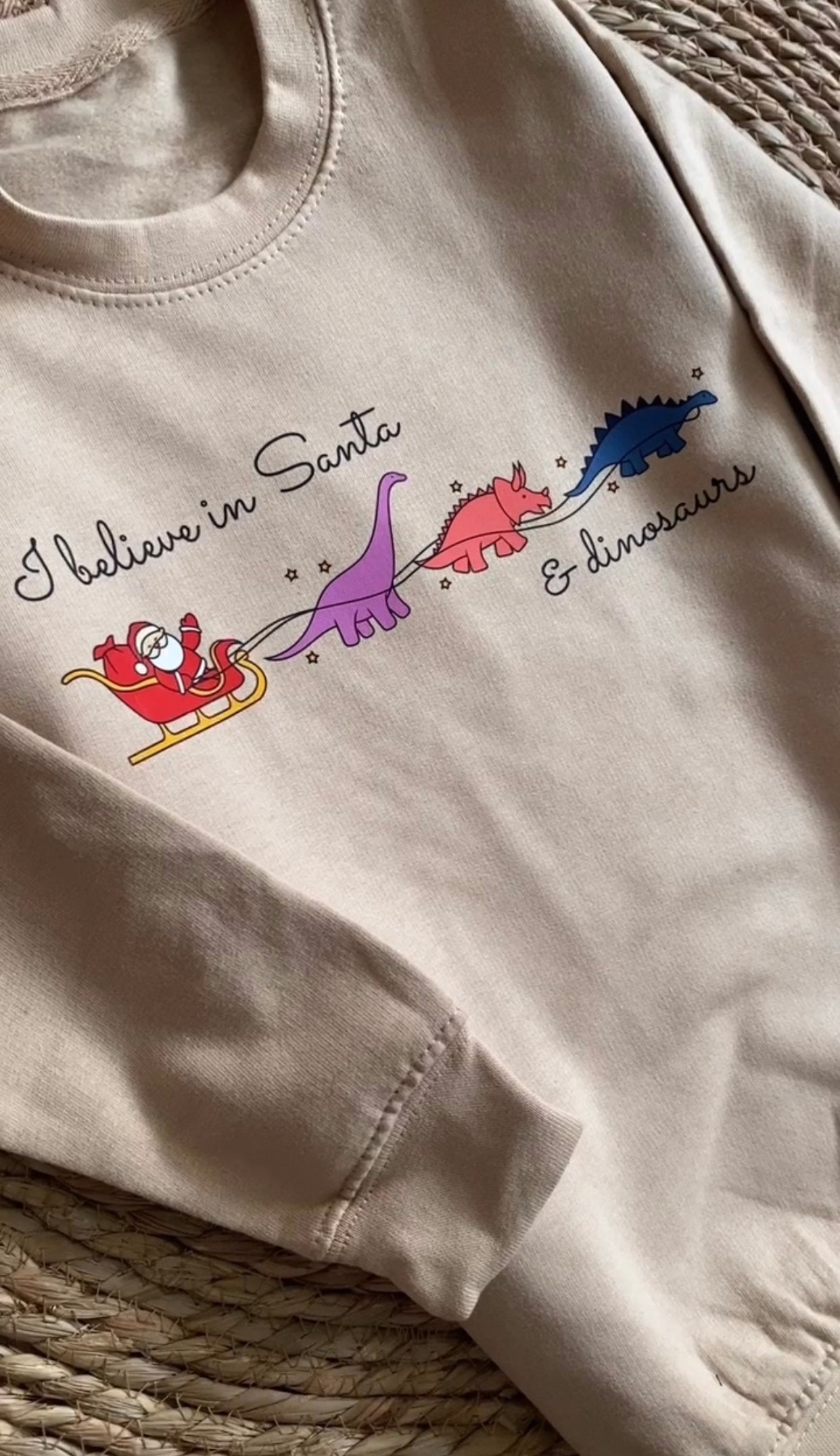 KIDS SWEATER I Believe in Santa