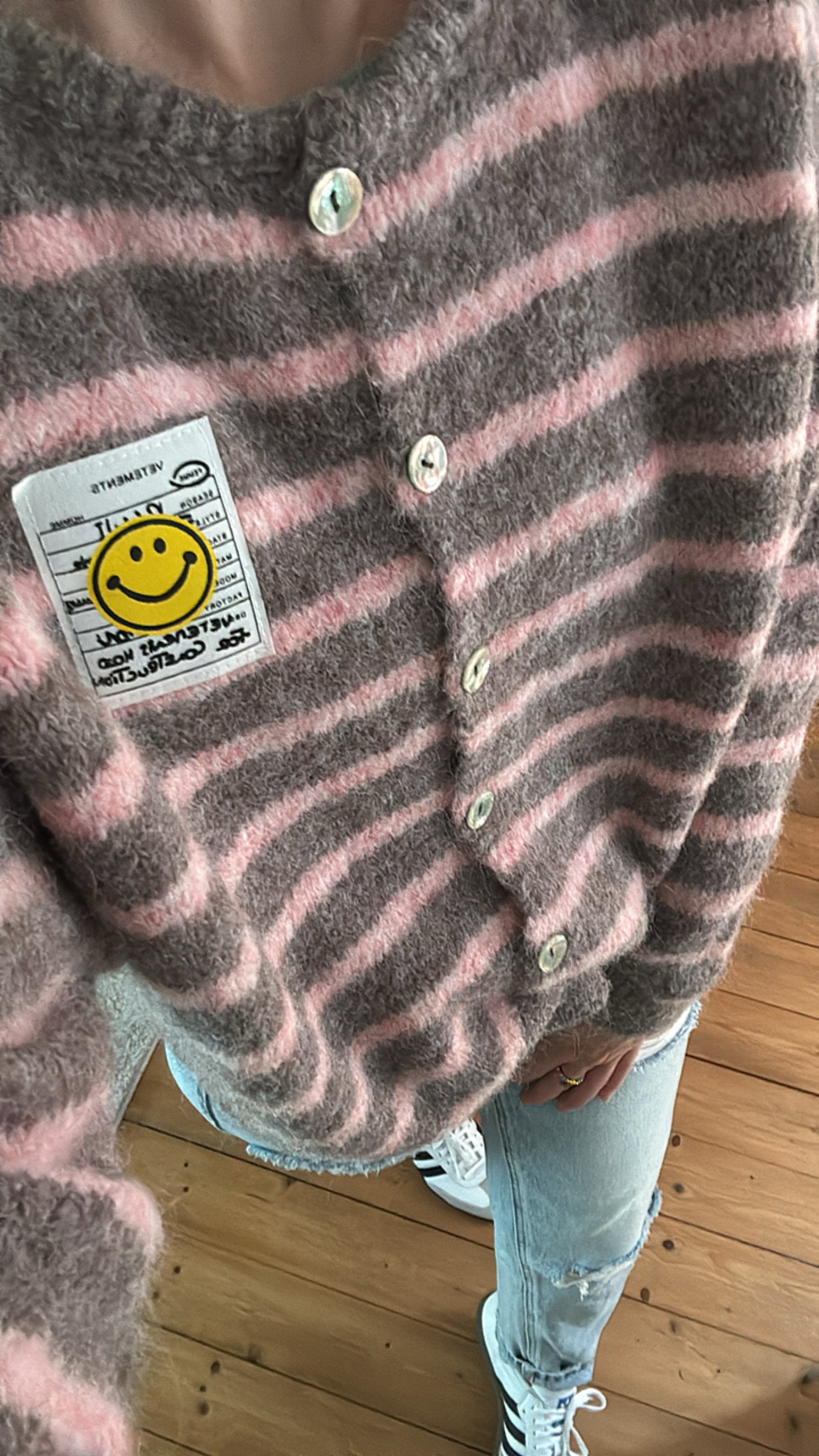 Cardigan COLOUR Block Onsesize