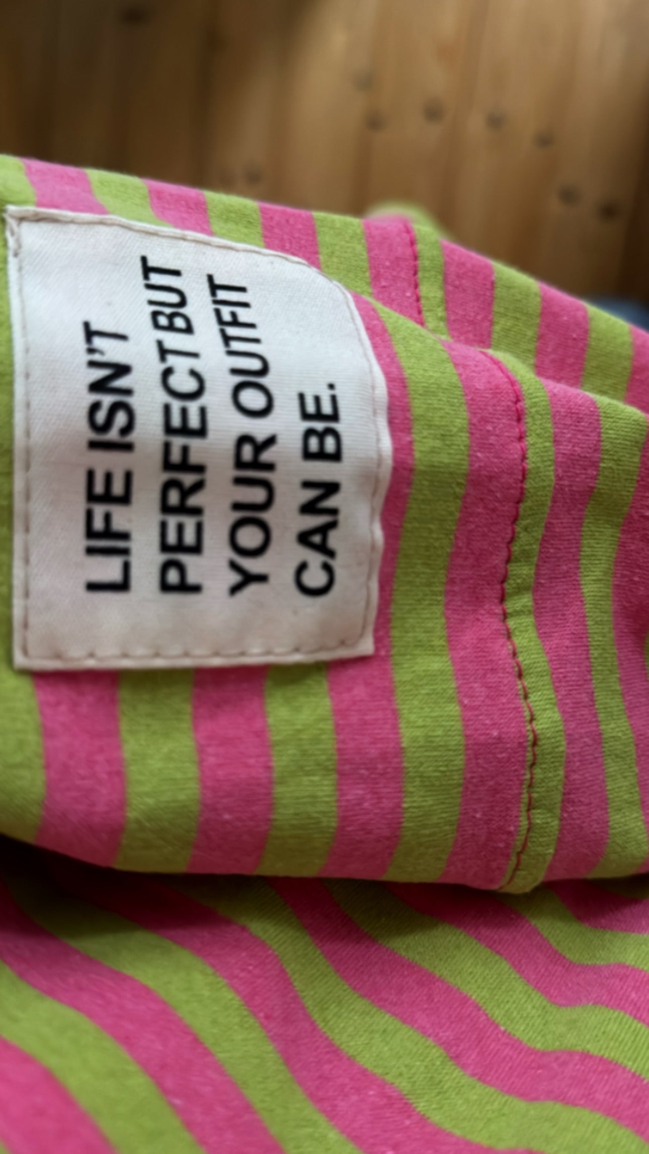 Longshirt Sweater leicht STREIFEN FRENCH TERRY