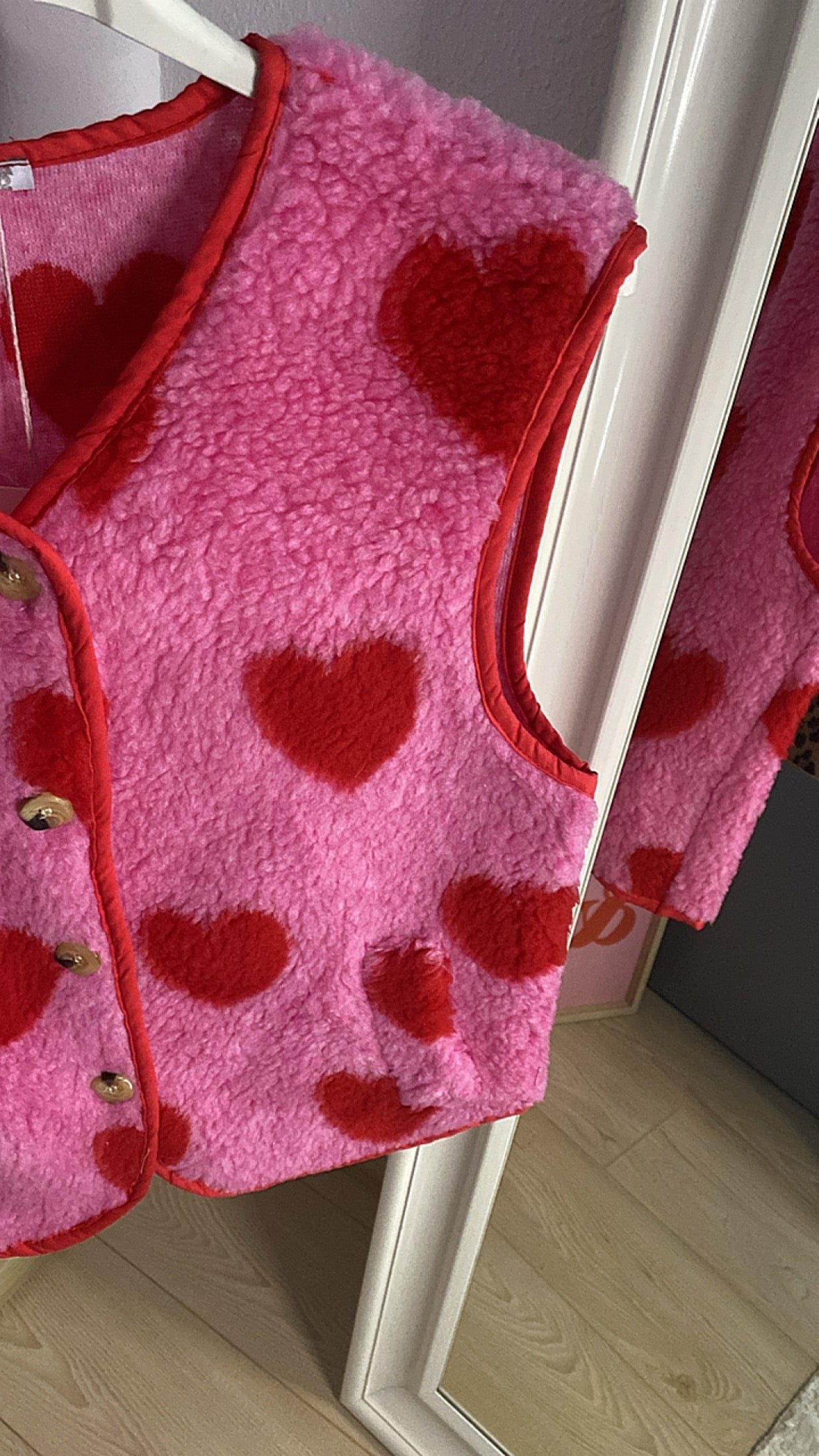 TEDDY Weste ärmellos Valentine