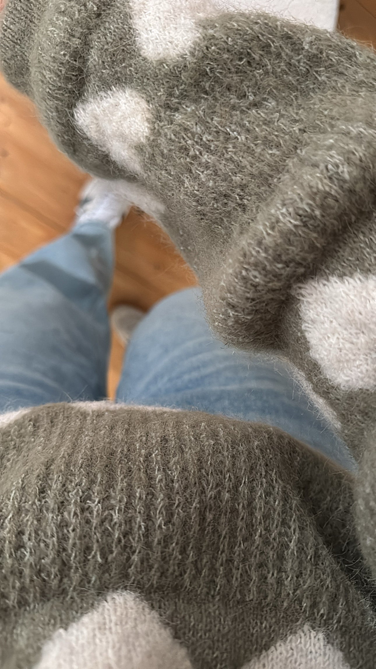 Pullover Strick Herzchen