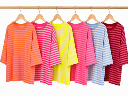 T-Shirt STREIFEN THE BASIC