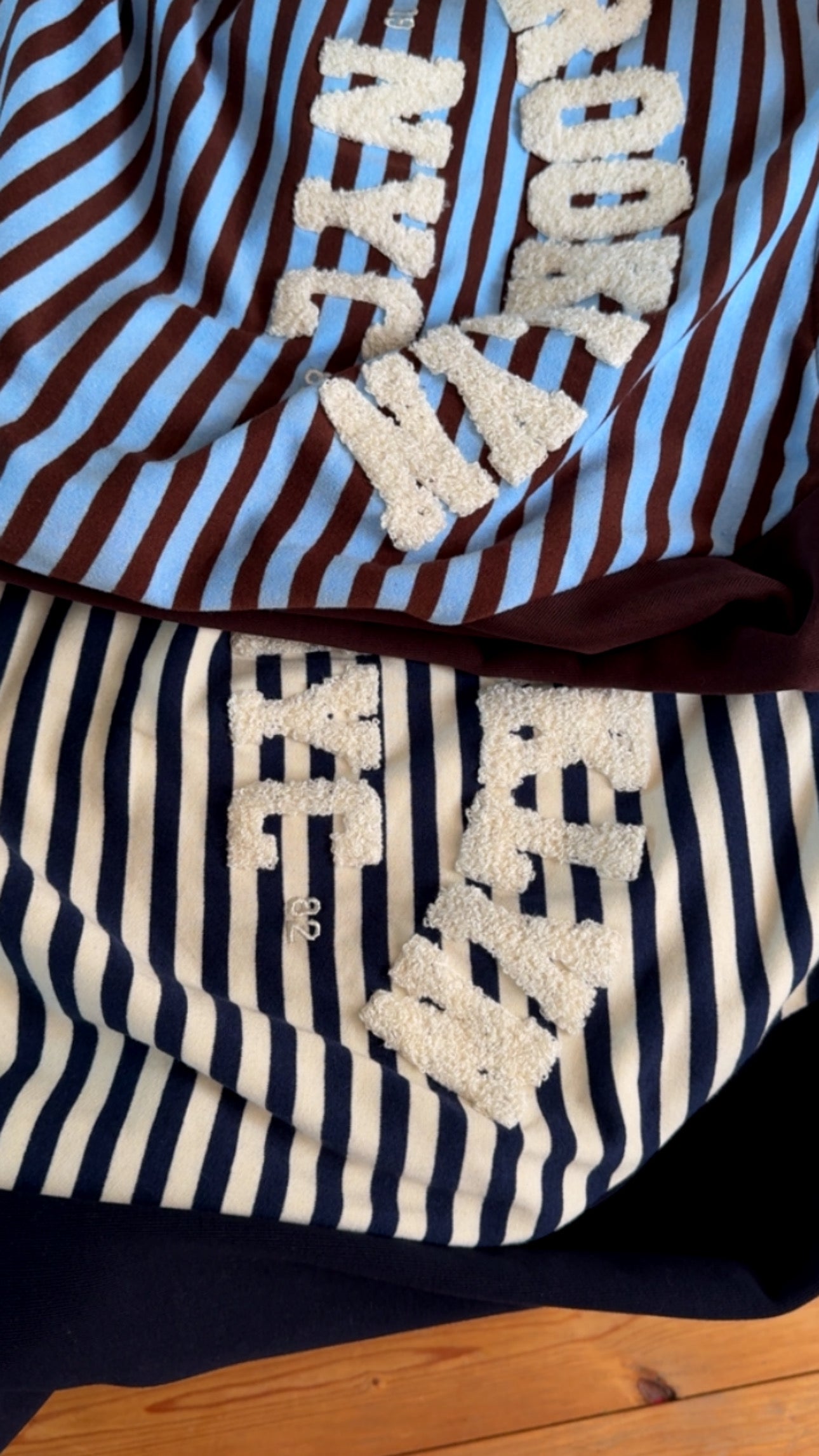 Streifen Sweater Premium Fluff