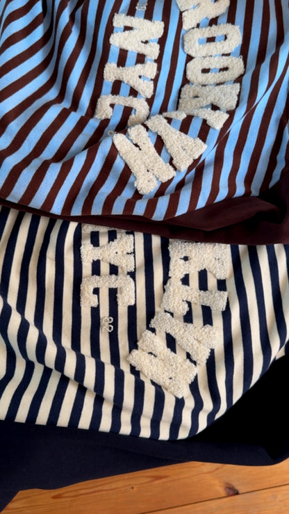 Streifen Sweater Premium Fluff