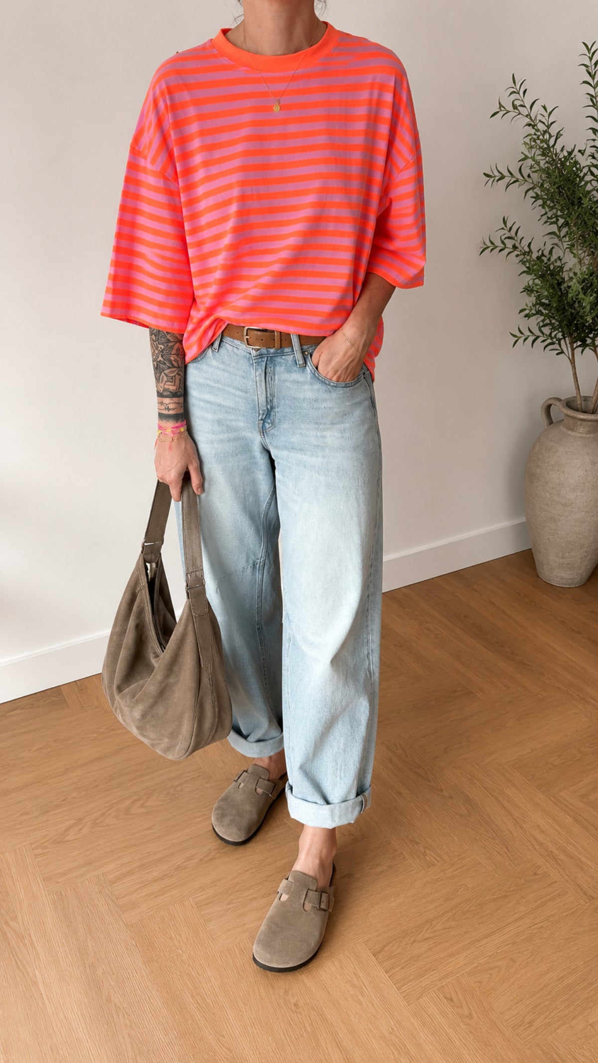 T-Shirt STREIFEN THE BASIC