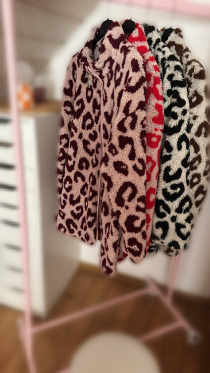 TEDDY Jacke ZIP LEO 4 Farben