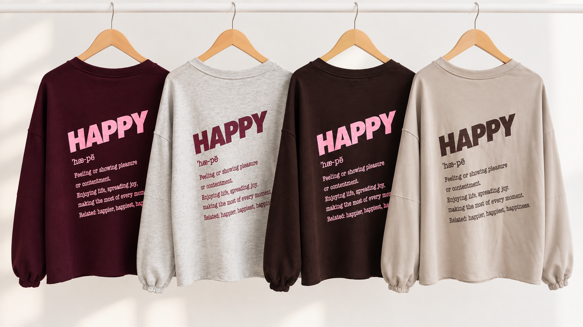 SWEATER PREMIUM HAPPY