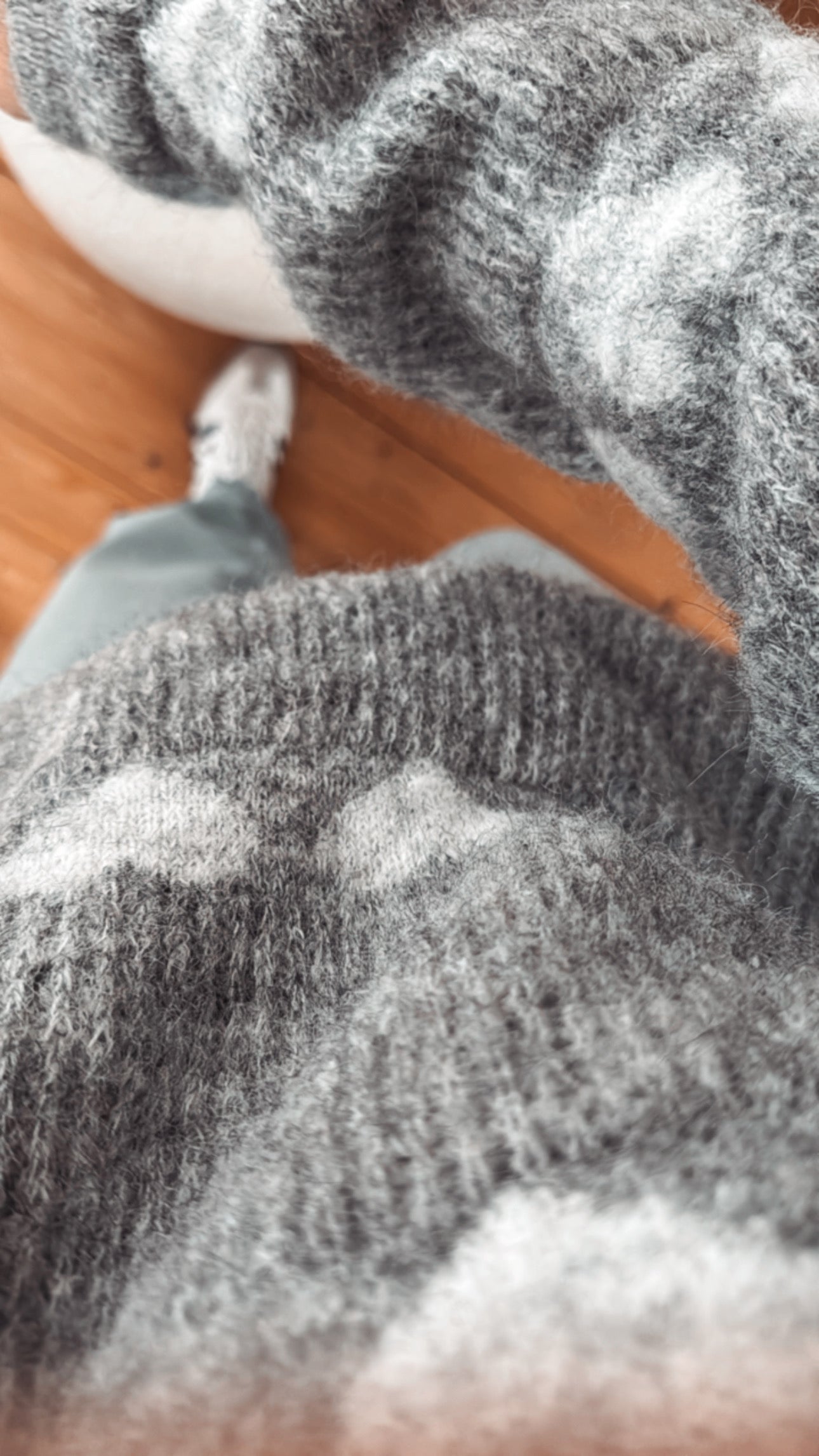 Pullover Strick Herzchen