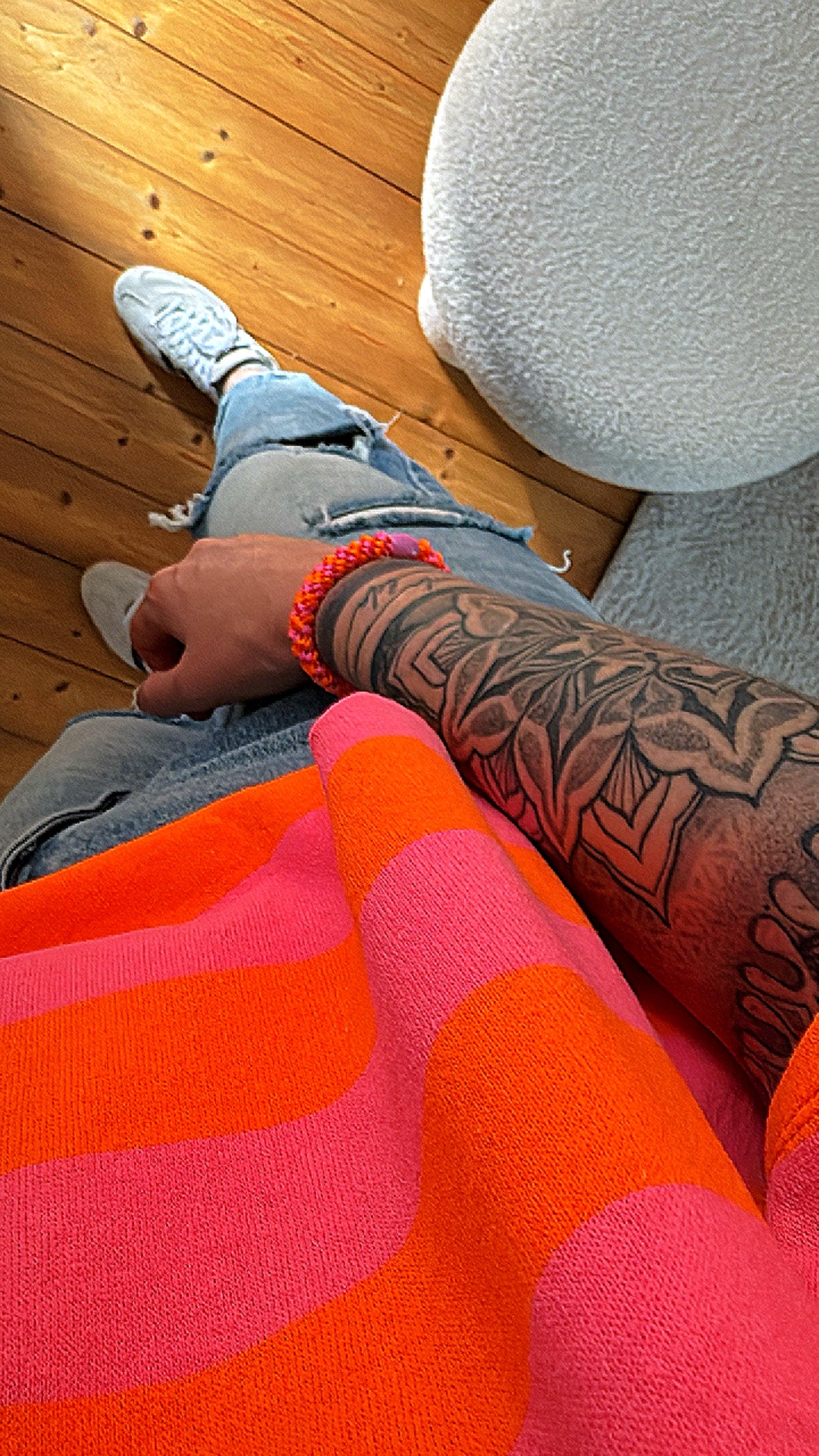 T-SHIRT COLOUR BLOCK STREIFEN