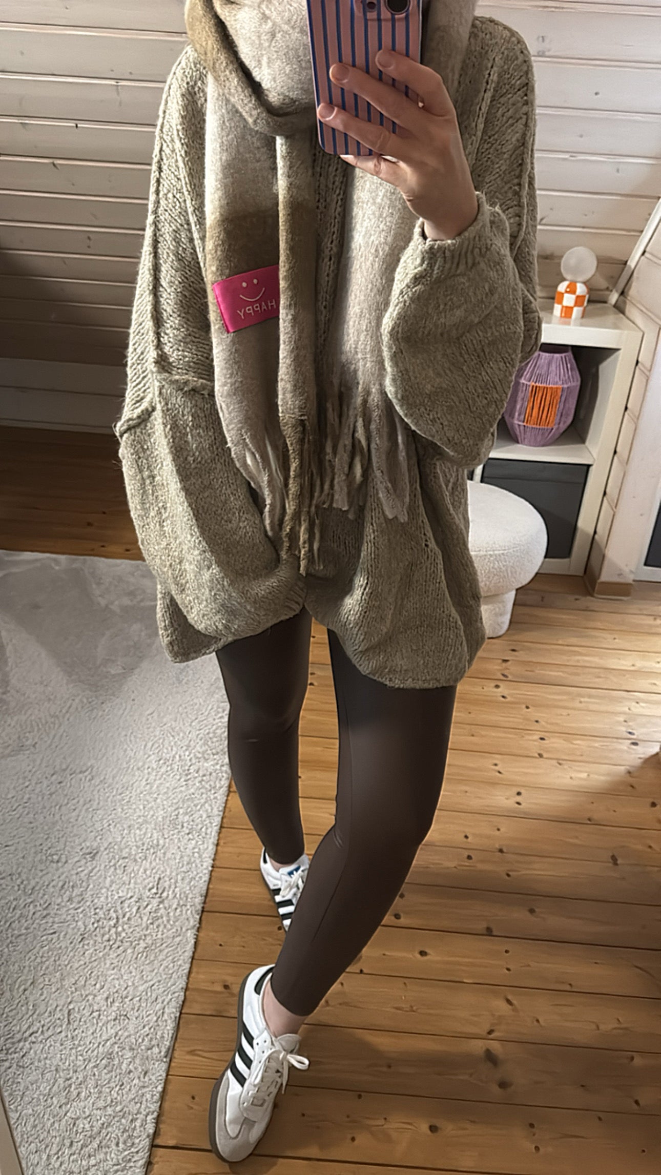 Strickpullover 4 Farben Oversized
