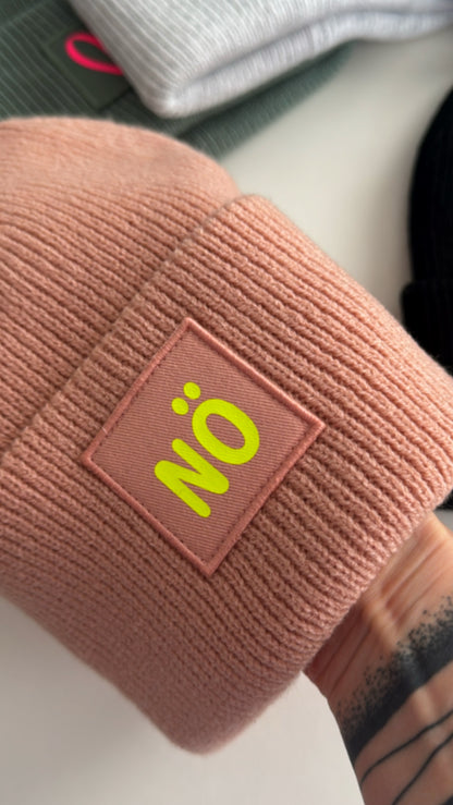 Unisex Strick Mütze Neon Statement
