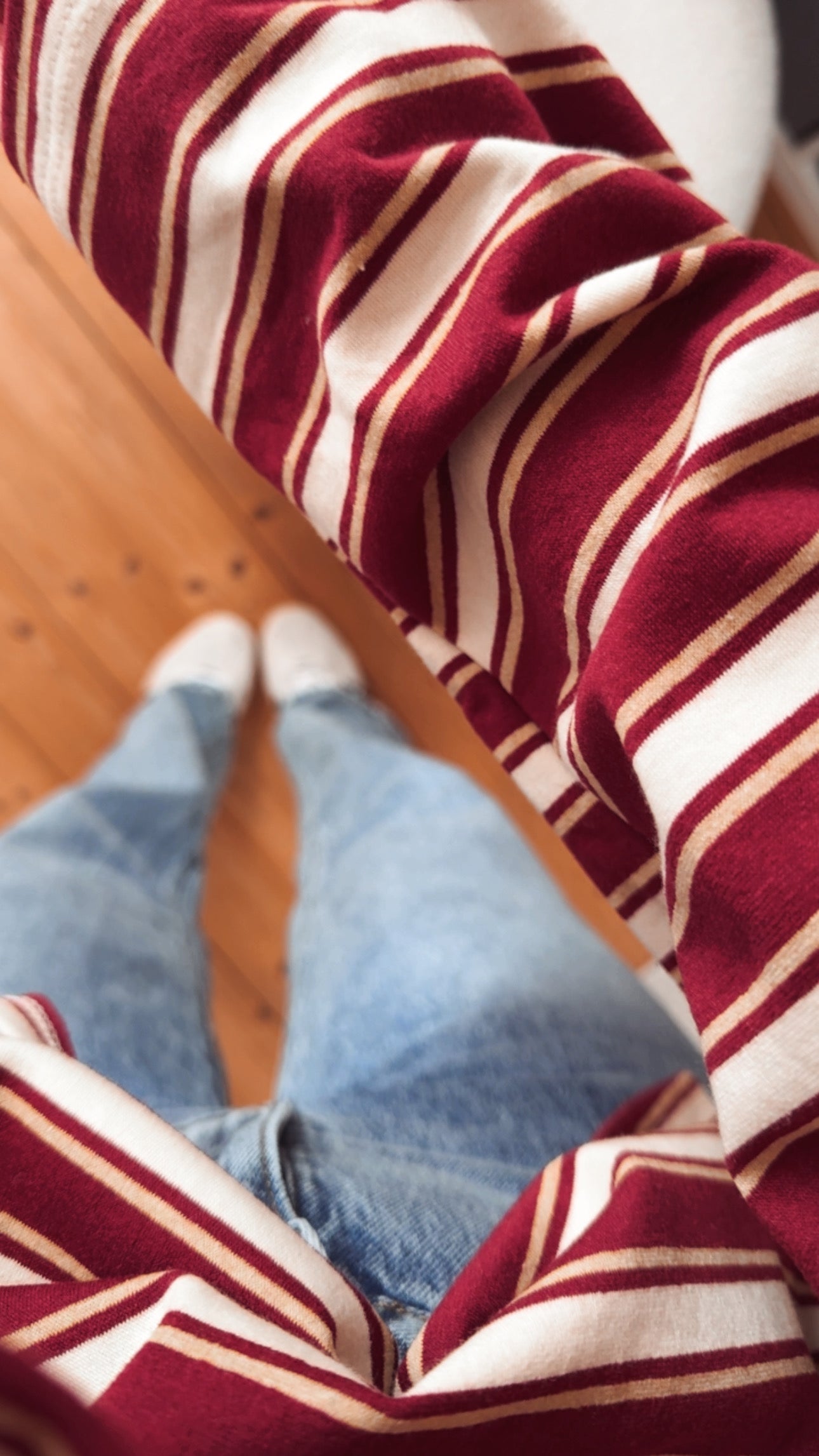 Streifen LONGSHIRT / SWEATER leicht