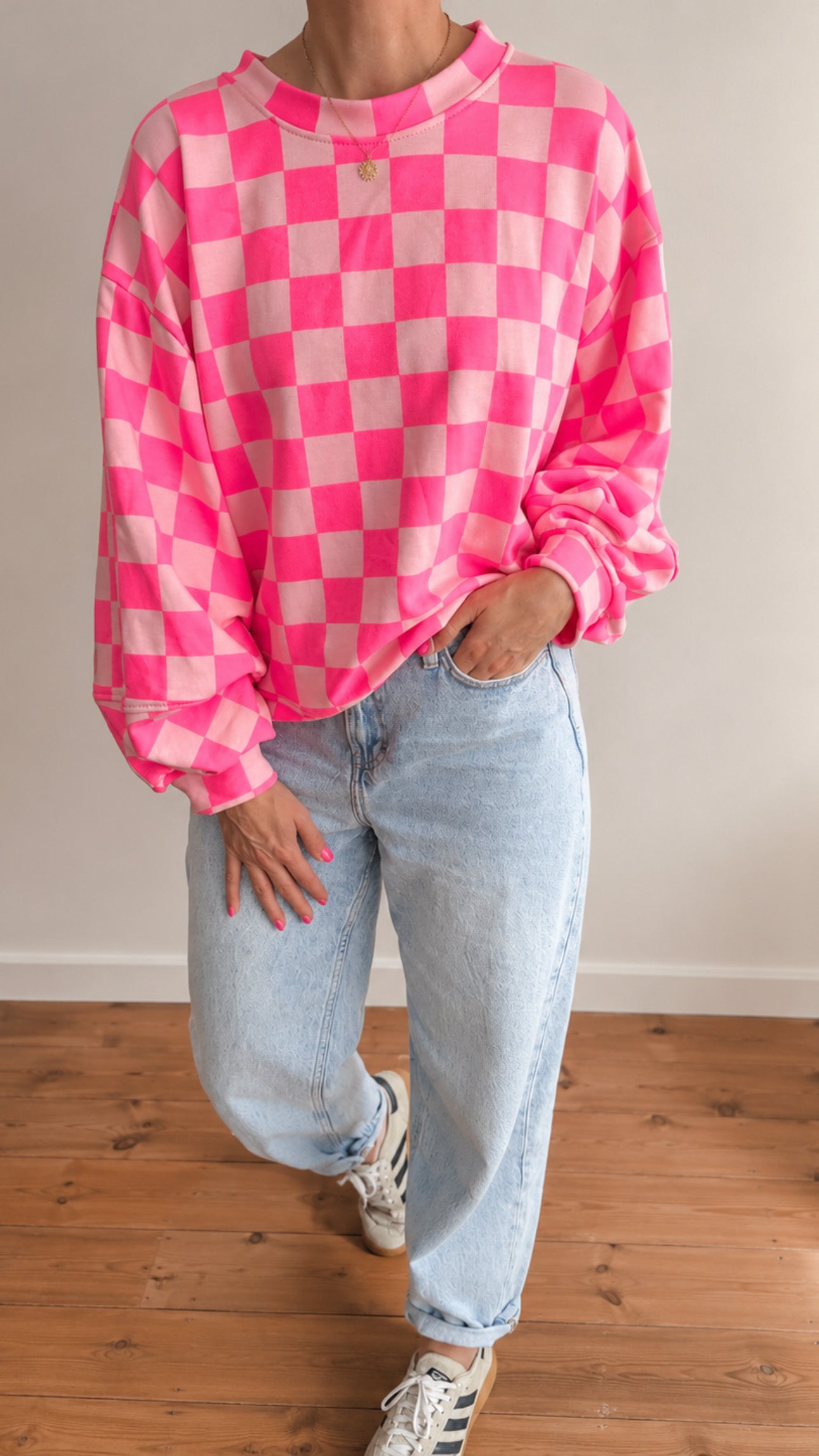 SWEATER PREMIUM KAROS FRENCH TERRY