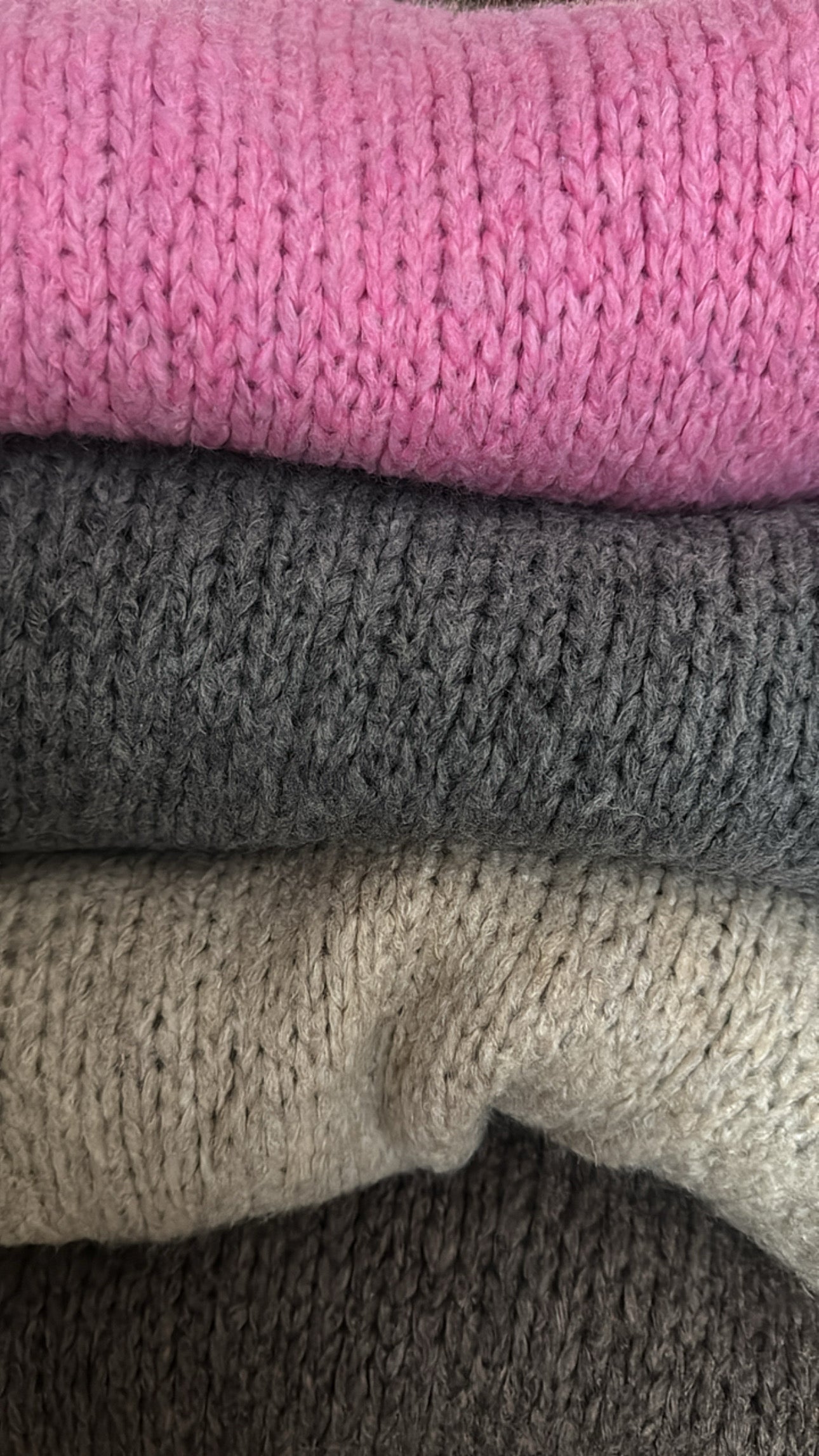 Strickpullover 4 Farben Oversized