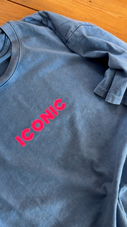 T-SHIRT ICONIC PREMIUM + RÜCKENPRINT