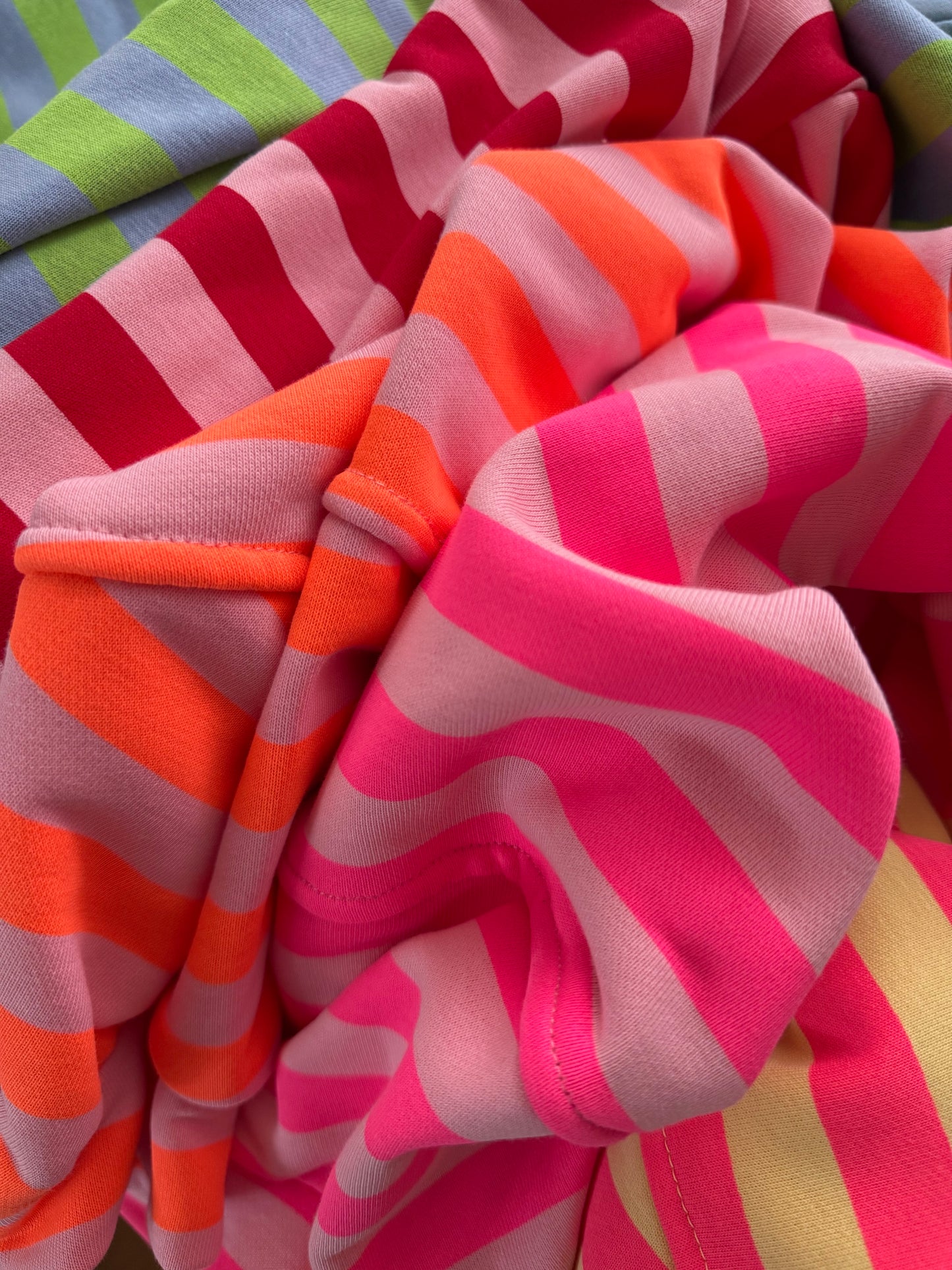 SWEATER PREMIUM STREIFEN FRENCH TERRY