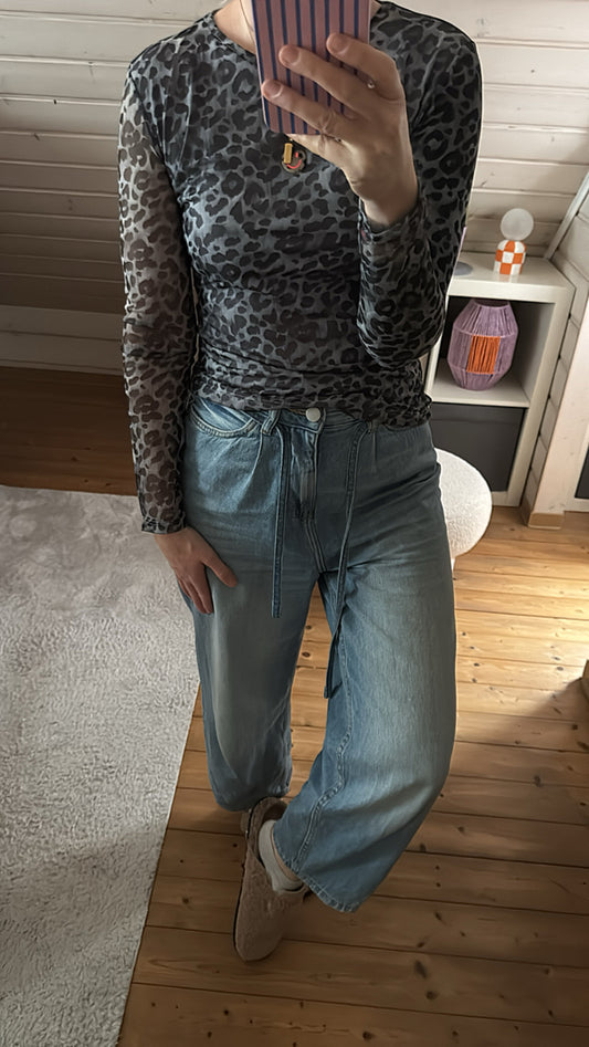 LEO LONGSHIRT Transparente Ärmel