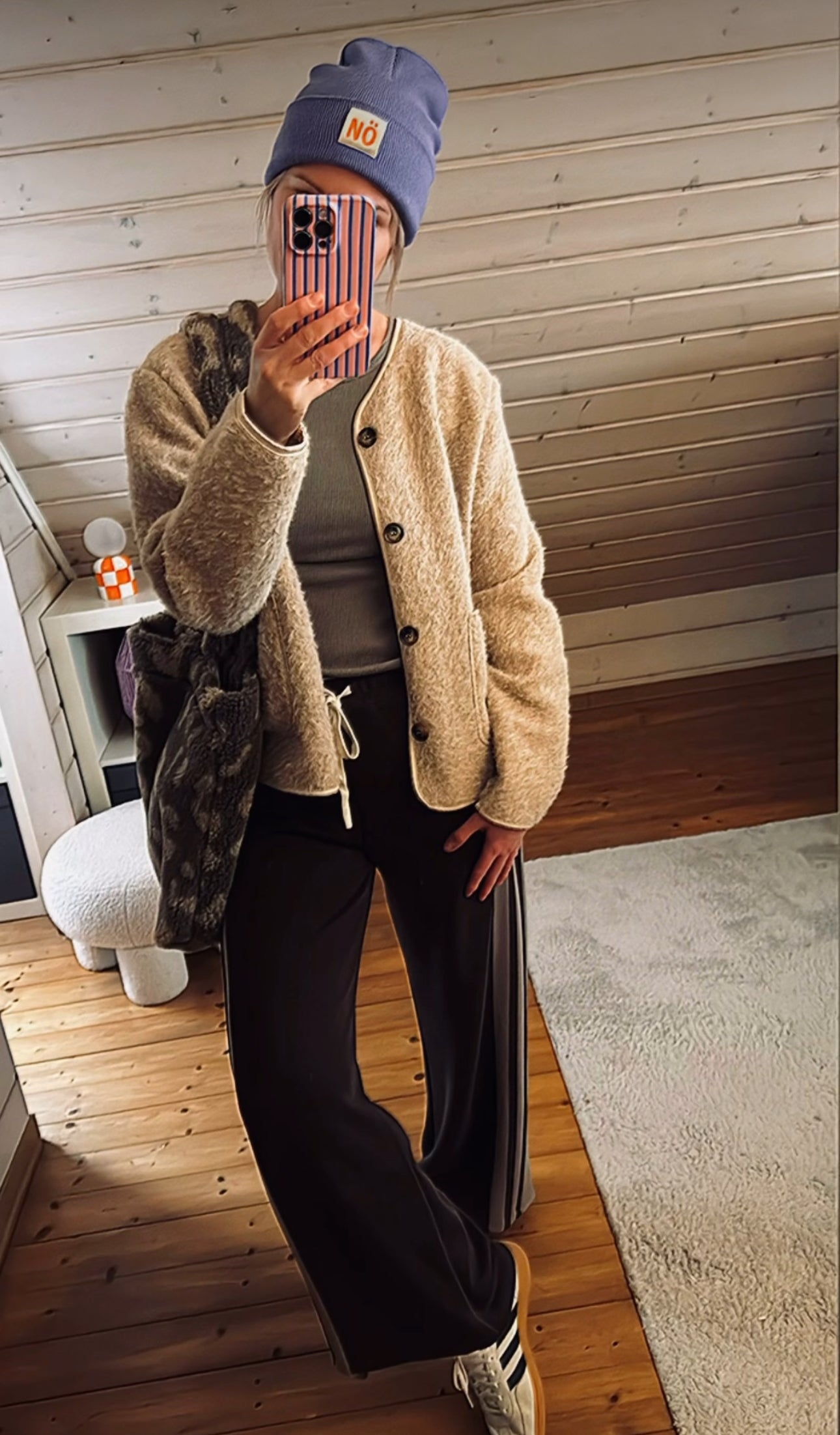 TEDDY FLEECE JACKE