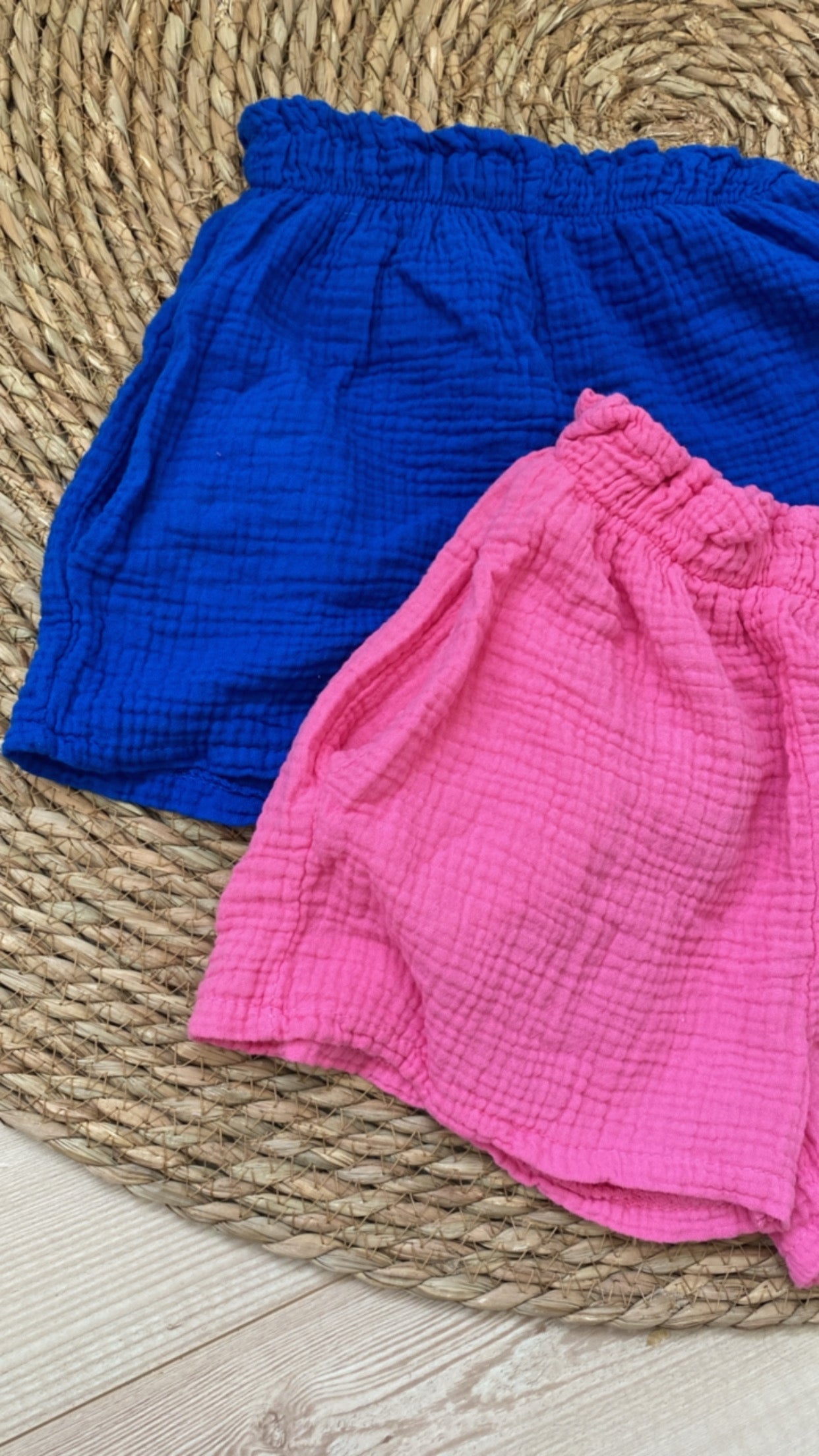 Musselin Shorts Kinder