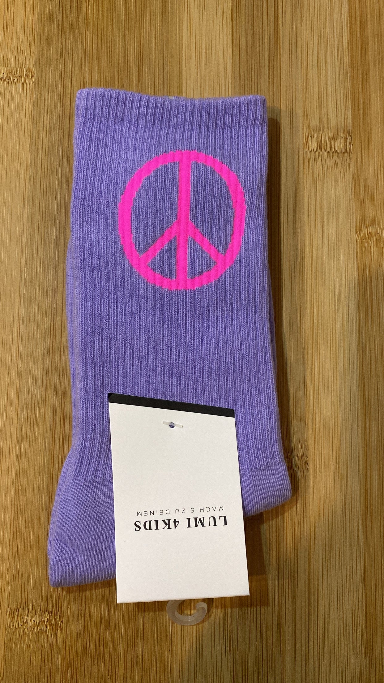 STATEMENT TENNIS SOCKEN LIMITED PEACE / NEON