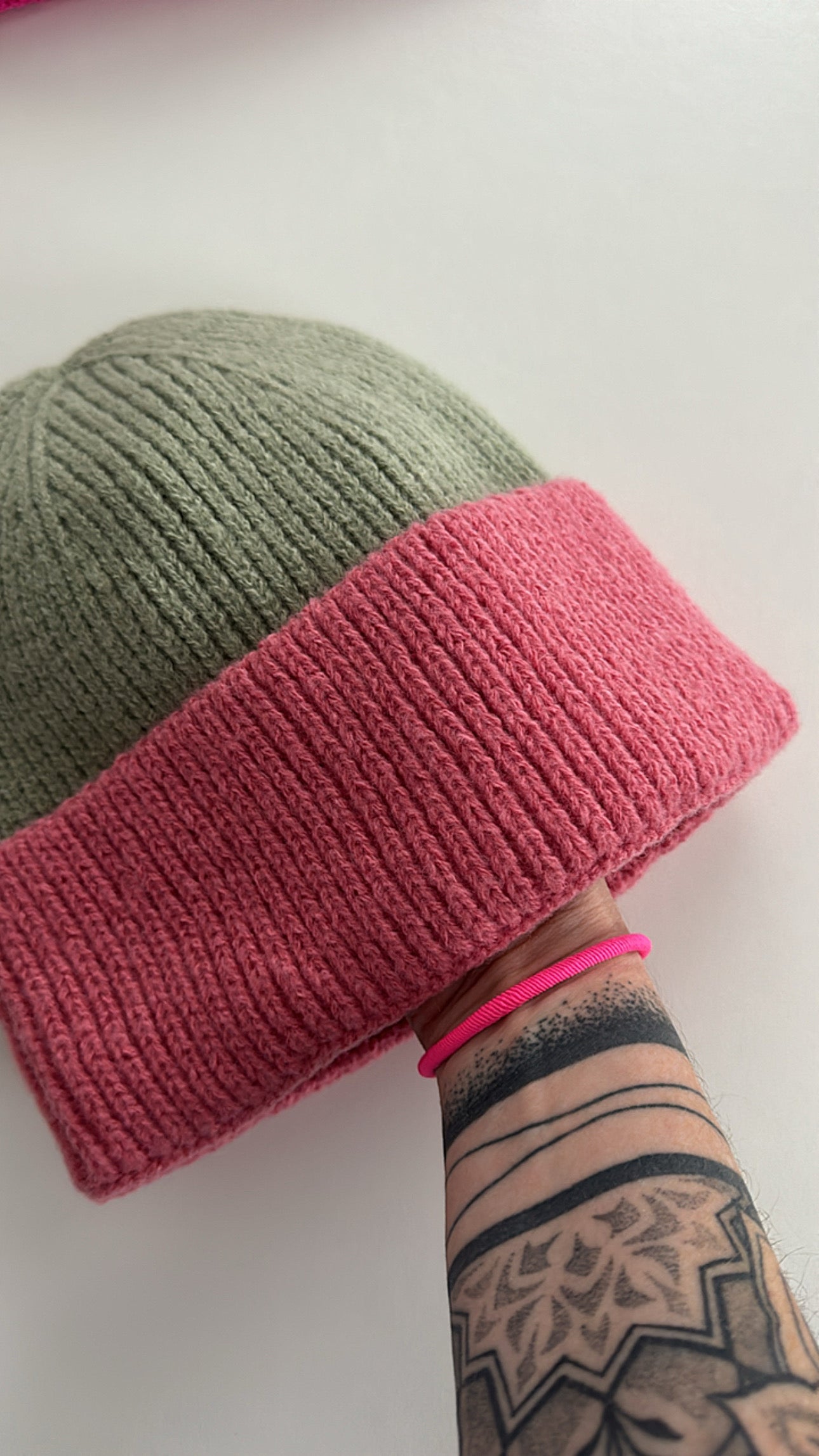 MÜTZE Colour Block DAMEN / BIG GIRL