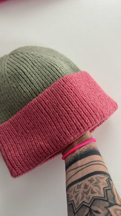 MÜTZE Colour Block DAMEN / BIG GIRL