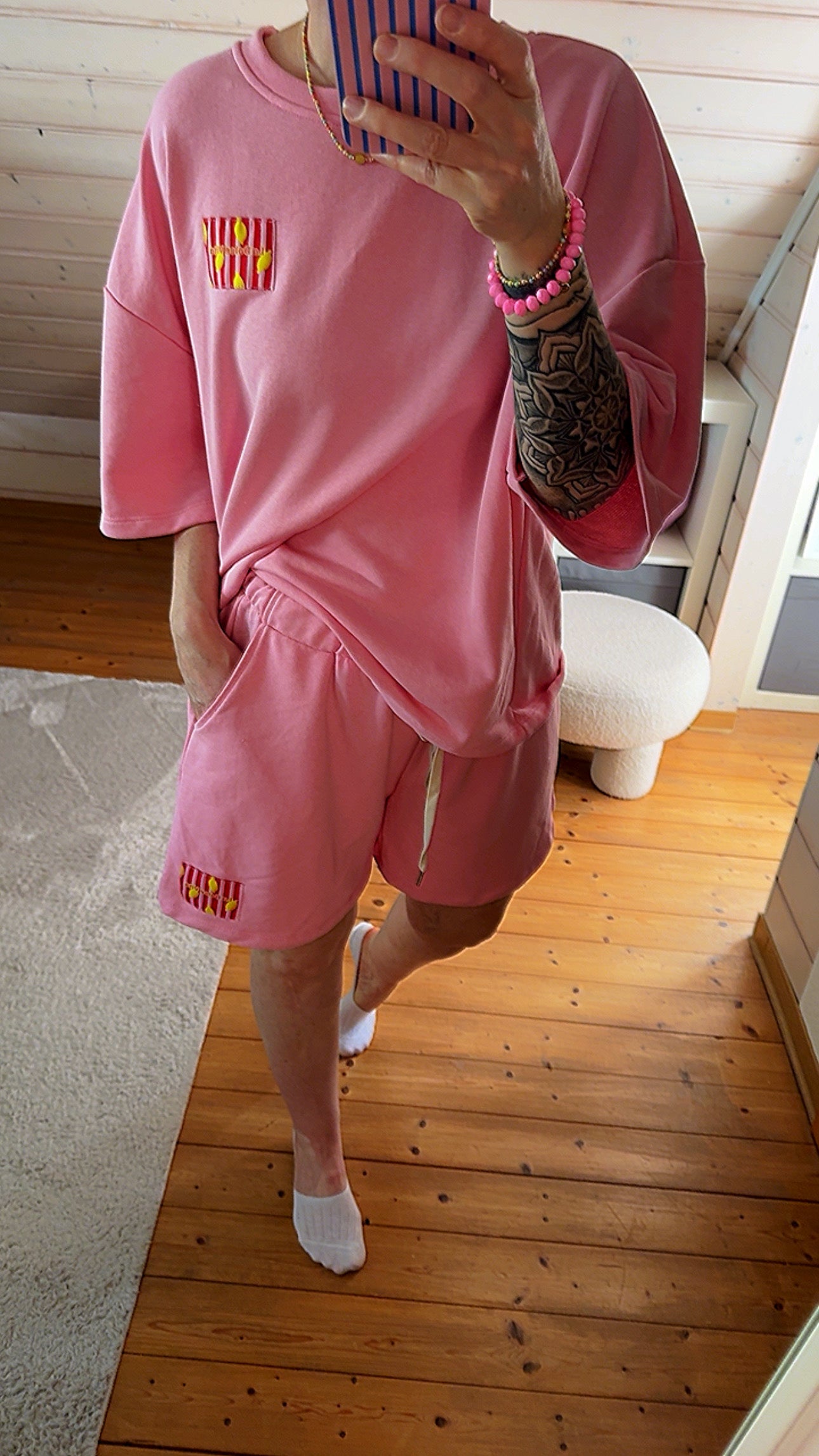 SHORTS / SHIRT DOLCE VITA FRENCH TERRY MIX & MATCH