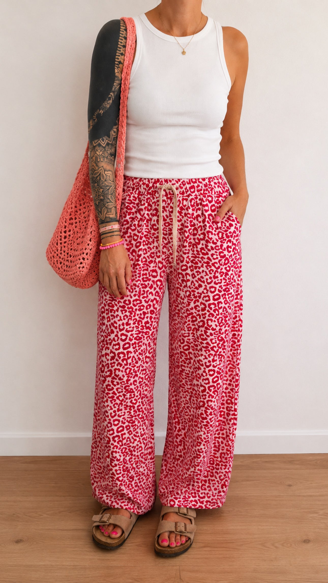 HOSE FRENCH TERRY PREMIUM LEO