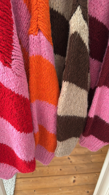 Cardigan COLOUR Block Onsesize