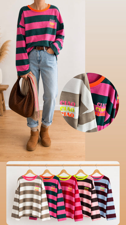 SWEATER PREMIUM TERRY CIAO 5 Farben