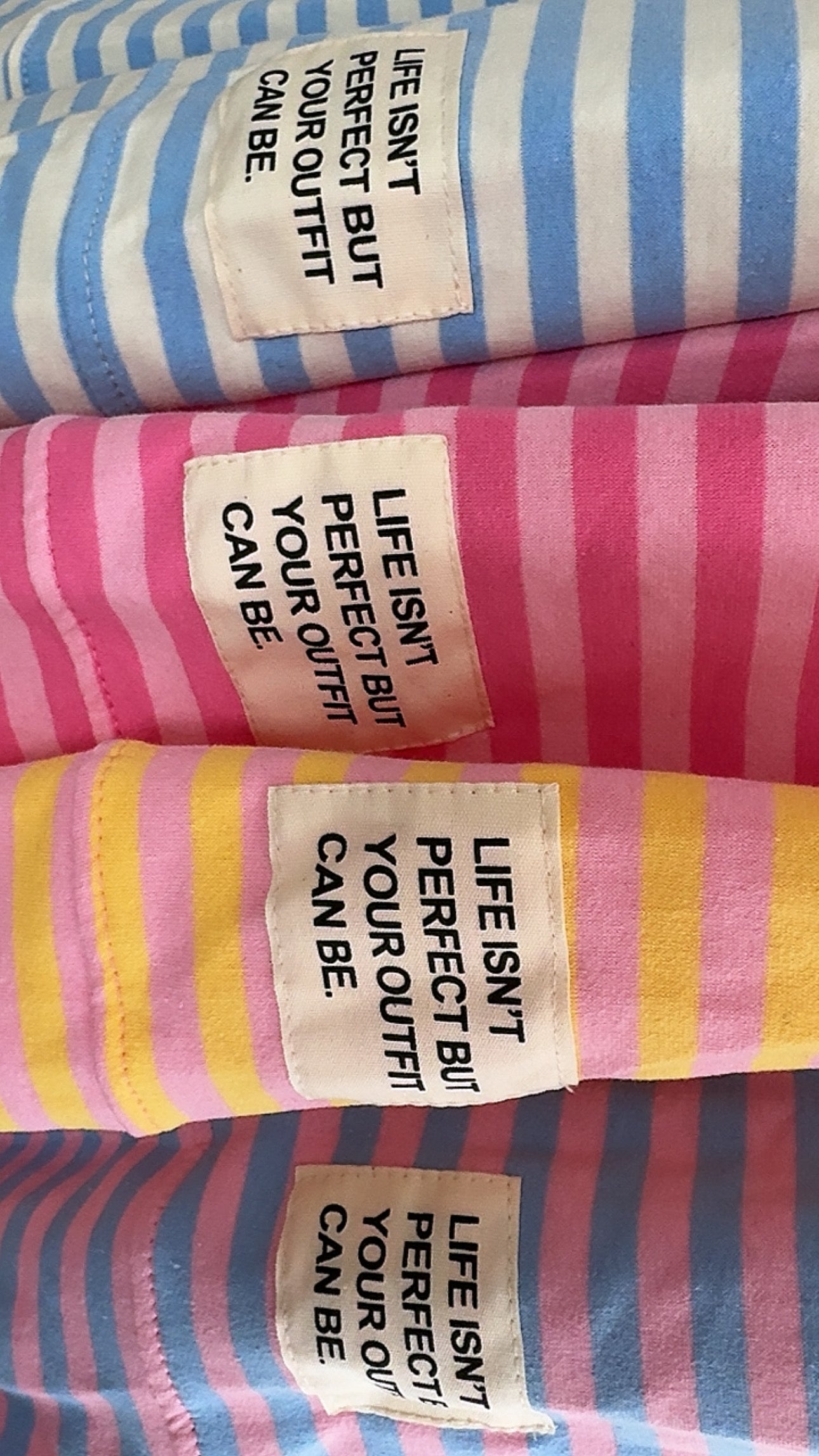 Longshirt Sweater leicht STREIFEN FRENCH TERRY