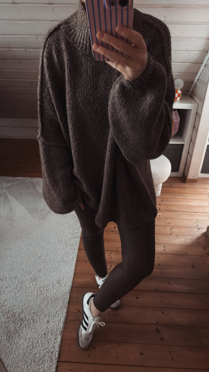 Strickpullover 4 Farben Oversized