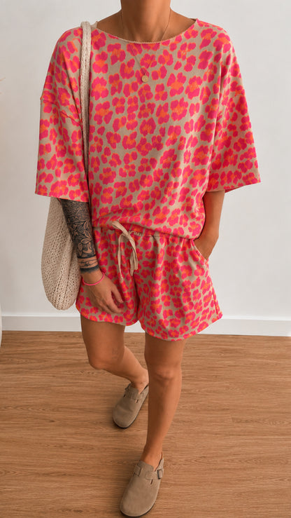 T-SHIRT / SHORTS FRENCH TERRY / LEO Mix & Match