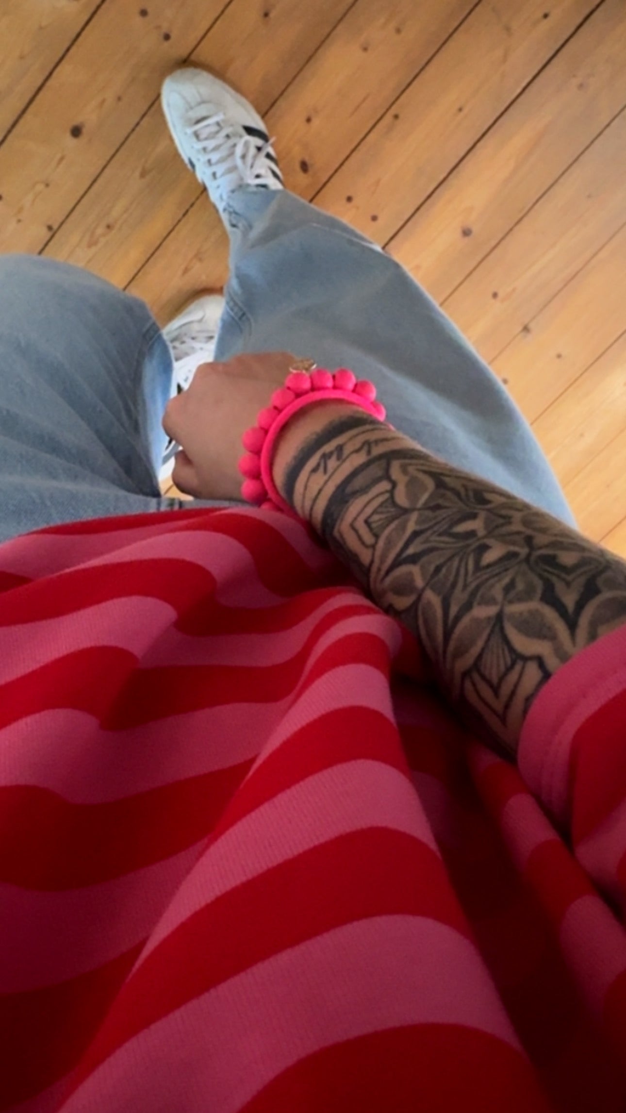 Armband Elastisch 3 Farben Holzperlen