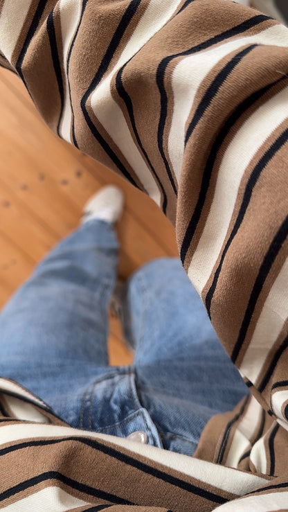 Streifen LONGSHIRT / SWEATER leicht