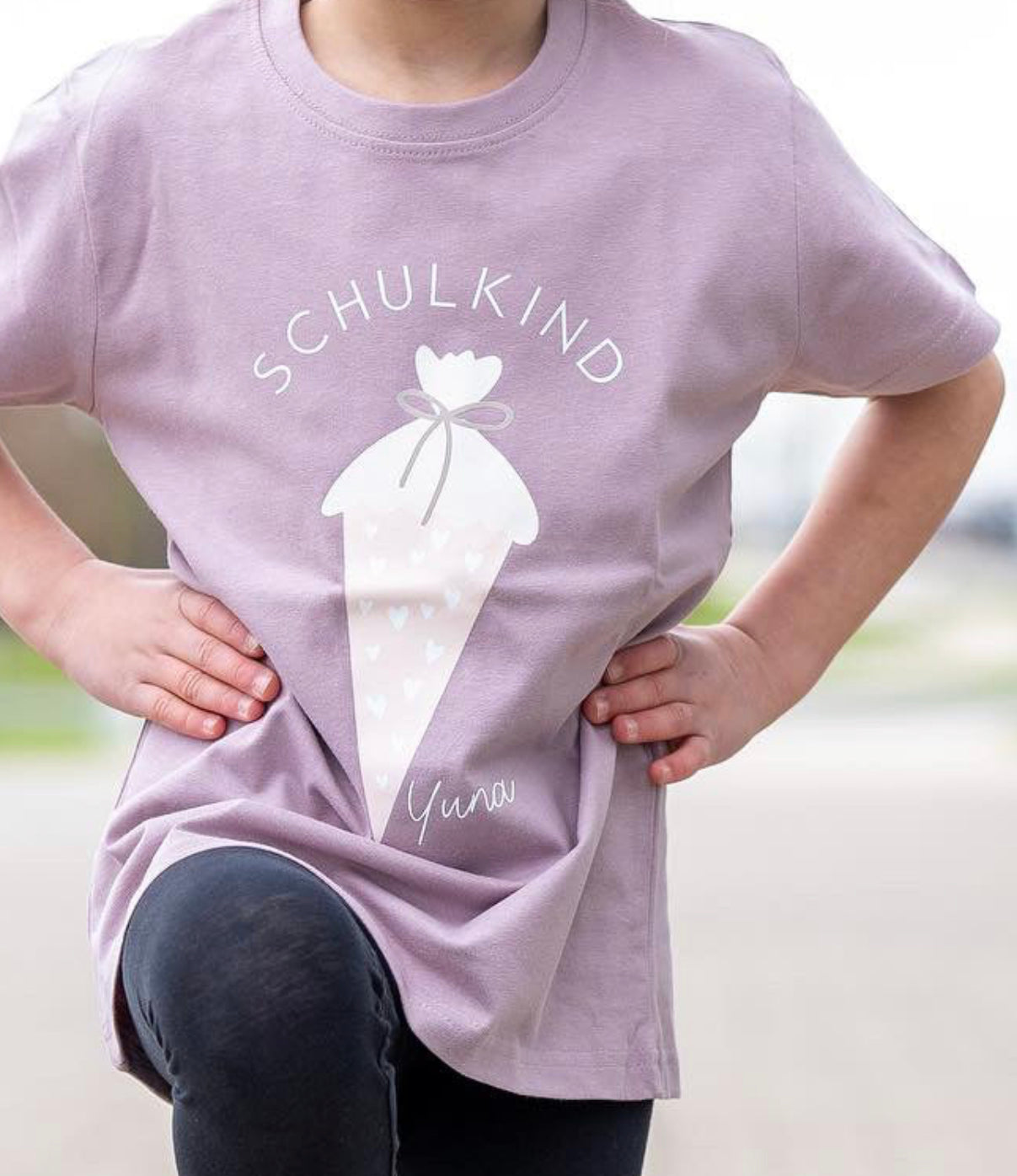 KIDS BASIC T-SHIRT SCHULKIND SCHULTÜTE